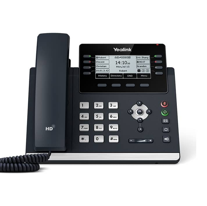 تلفن تحت شبکه یالینک SIP-T43U