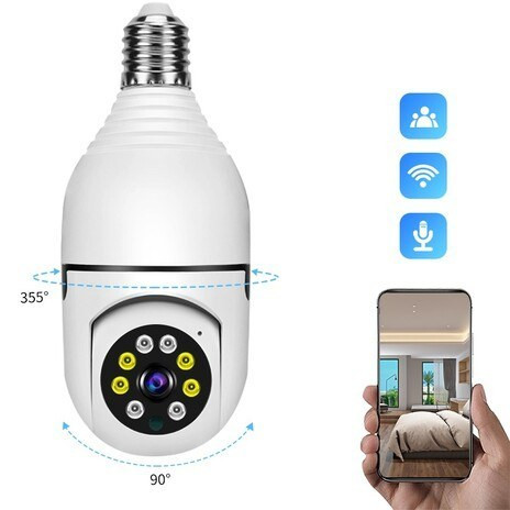 دوربین لامپی چرخشی 360درجه