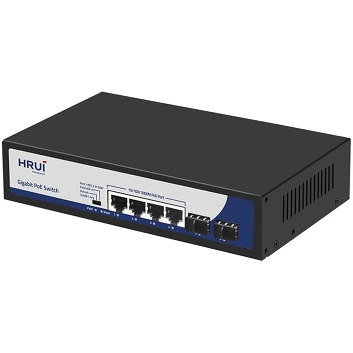 سوئیچ poe hrui فیبردار