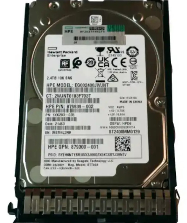 HPE 2.4TB SAS 12G Enterprise