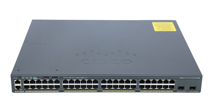 سوییچ مدیریتی ۴۸ پورت POE سیسکو مدل WS-C2960X-48FPD-L