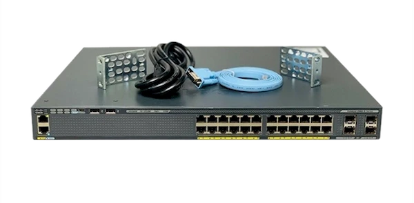 سوئیچ شبکه مدیریتی سیسکو 24 پورتی WS-C2960X-24PS-L