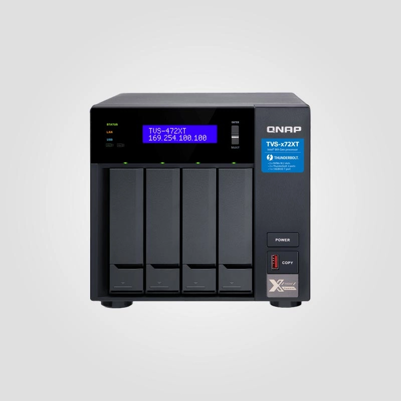 ذخیره ساز کیونپ مدل QNAP TVS-472XT-i3-4G