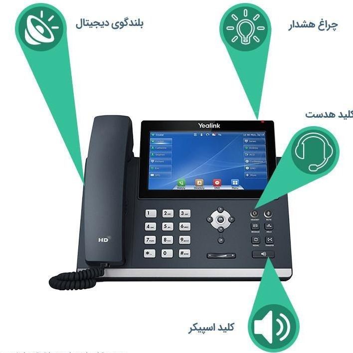 تلفن ویپ یالینک مدل T48U