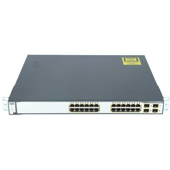سوئیچ شبکه سیسکو 24 پورت WS-C3750G-24PS-S