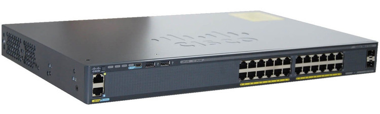 سوئیچ سیسکو مدل WS-C2960X-24TS-LL