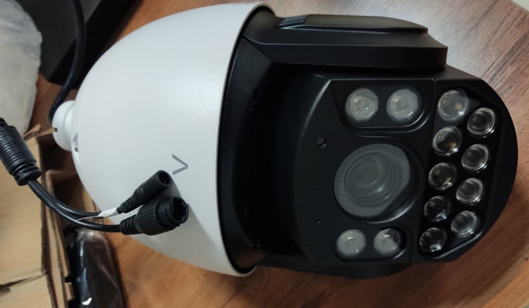 دوربین اسپیددام تحت شبکه 8 مگاپیکسل با قابلیت auto track