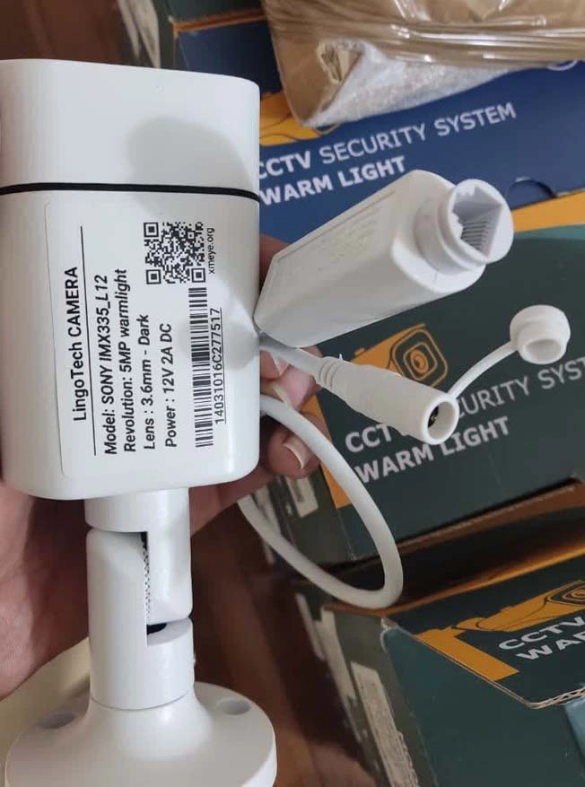 دوربین تحت شبکه poe برد سونی imx335L12b