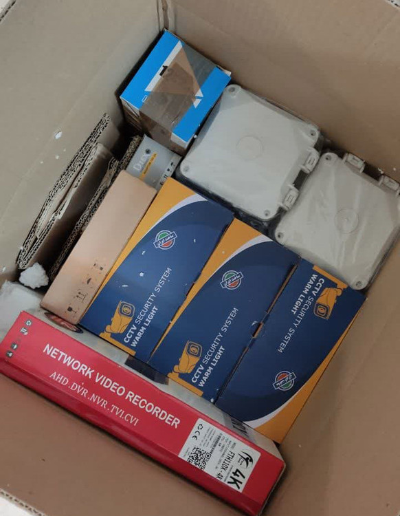 پک 9 عددی دوربین تحت شبکه poe