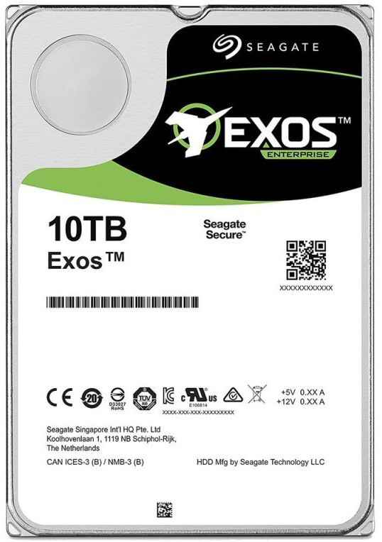 هارد سرور سیگیت اگزوس 10 ترابایت Exos 10T X10
